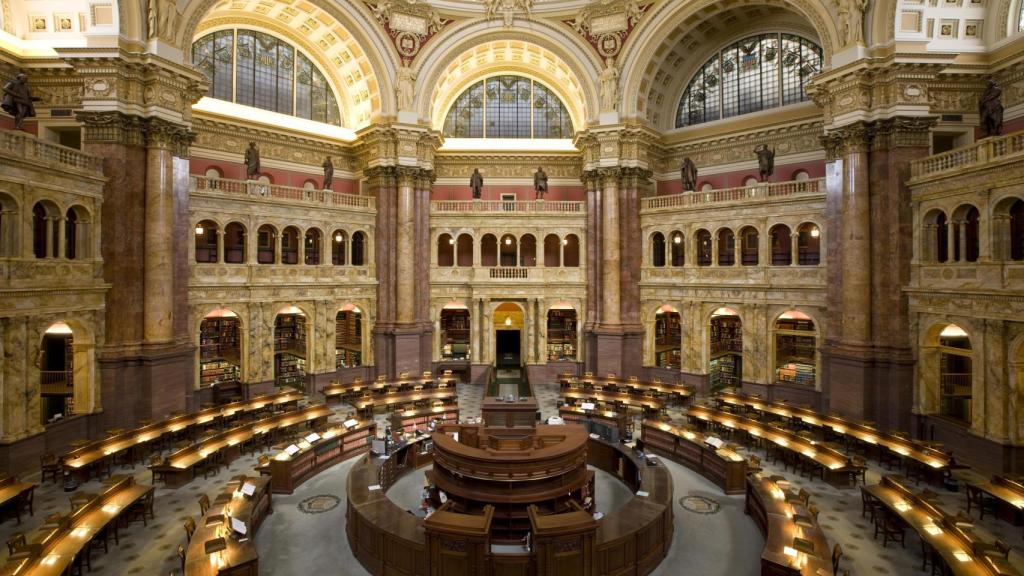 Biblioteca del Congreso, Washington D.C. Foto: Wikipedia.