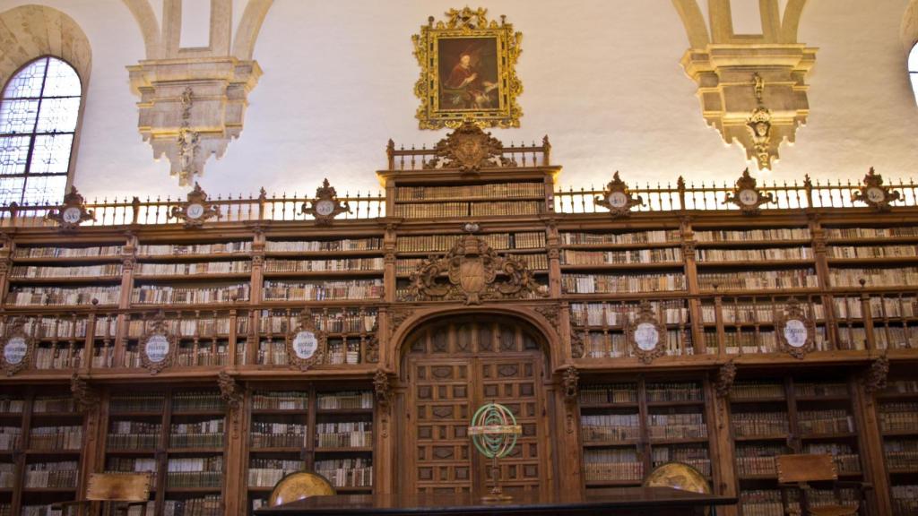 Biblioteca de la Universidad de Salamanca. Foto: Wikipedia.