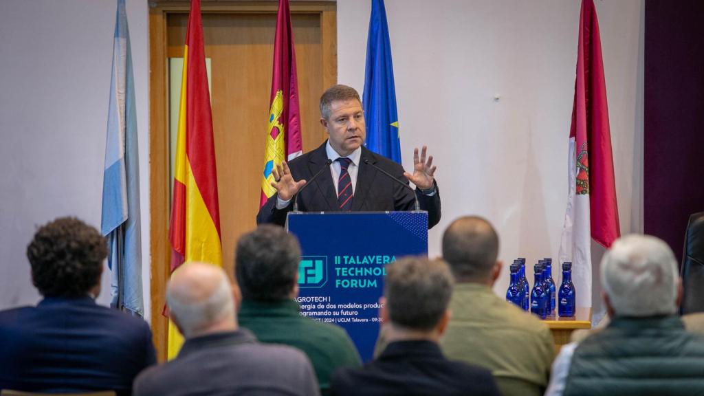 Emiliano García-Page ha clausurado el II Talavera Tecnological Forum.