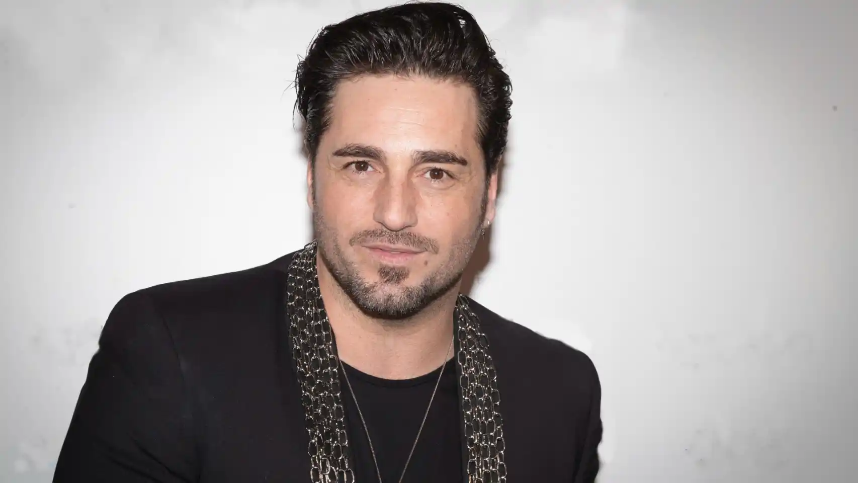 David Bustamante en un photocall.