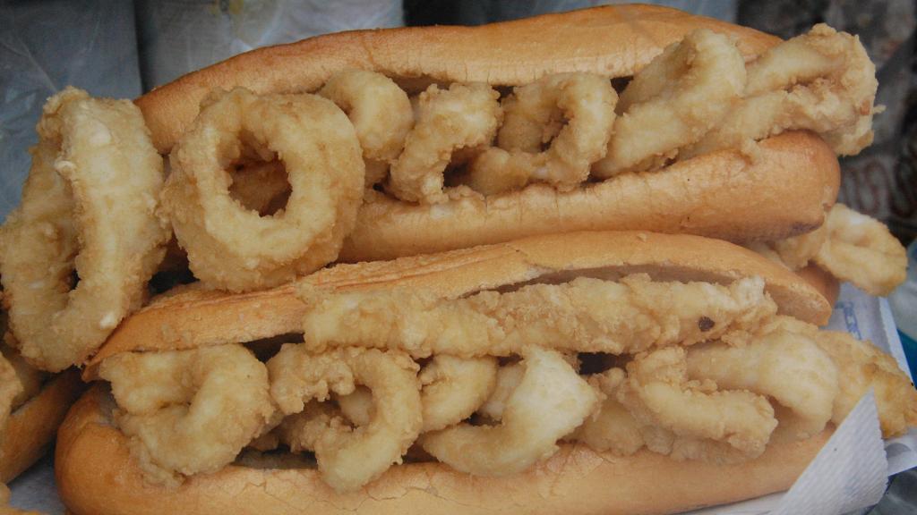 Un bocata de calamares.