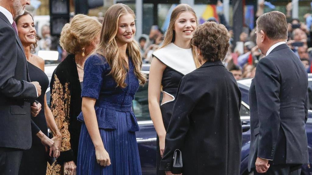 La Familia Real en los Premios Princesa de Asturias 2023.