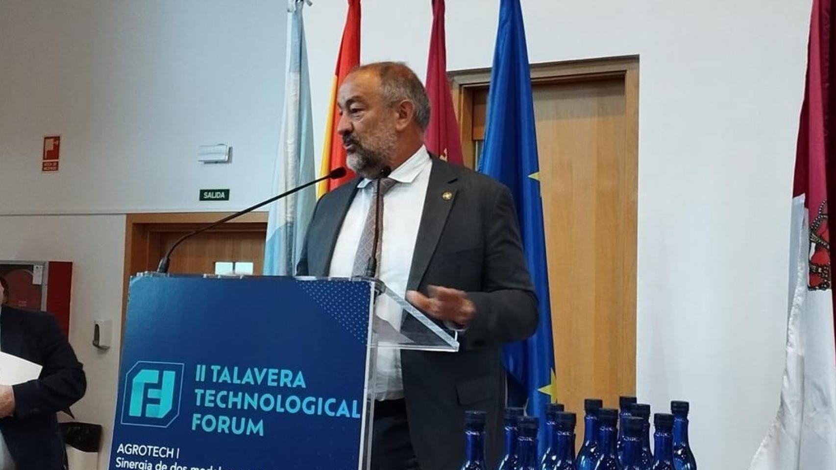 Julián Garde, rector de la UCLM. Foto: Europa Press.