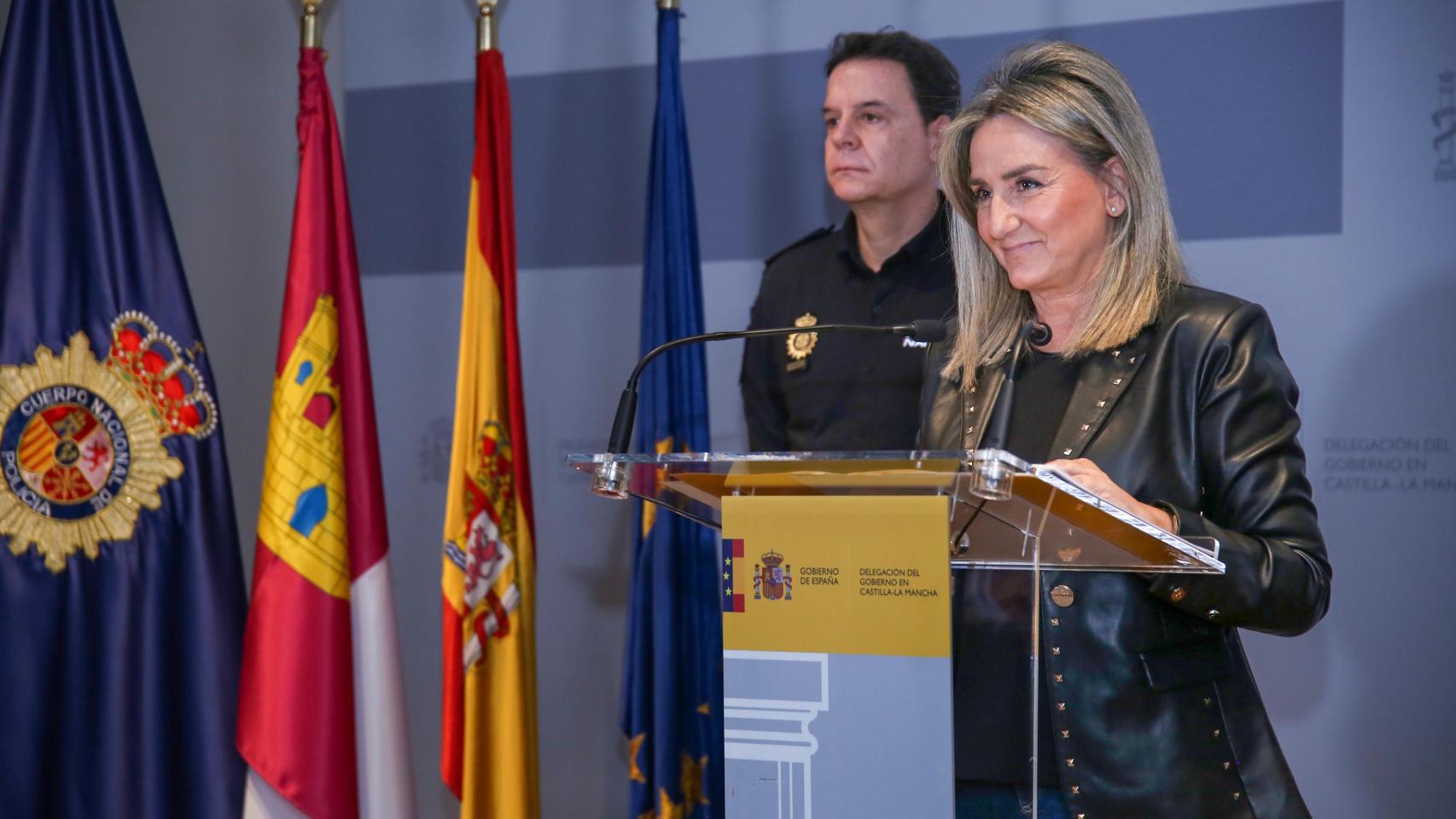 Milagros Tolón, delegada del Gobierno de España en Castilla-La Mancha.