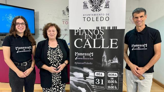 Presentación de 'Pianos en la calle'.