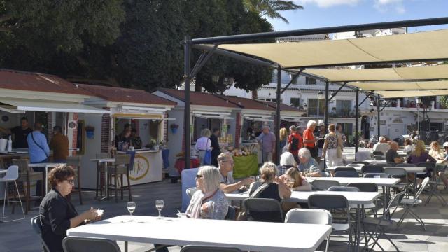 Fiesta gastronómica en Mijas.