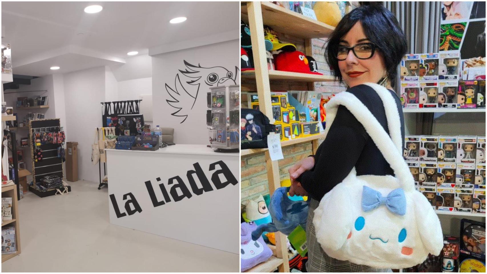 La Liada, pequeña friki store de A Coruña.