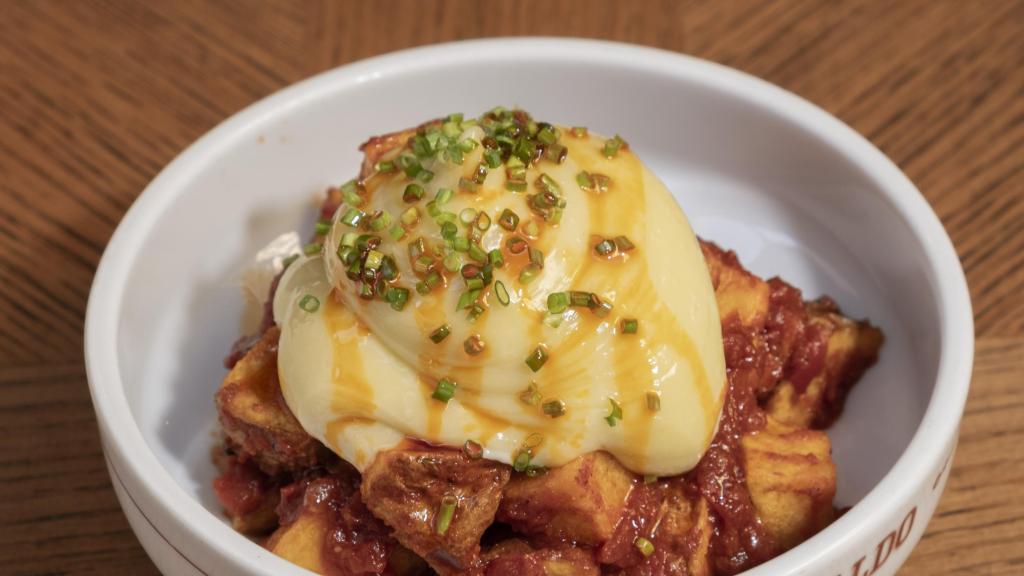 Las patatas bravas de Gastrotrinquet, las mejores de Valencia. EE