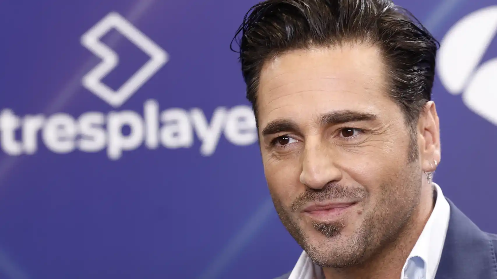 David Bustamante en un photocall.