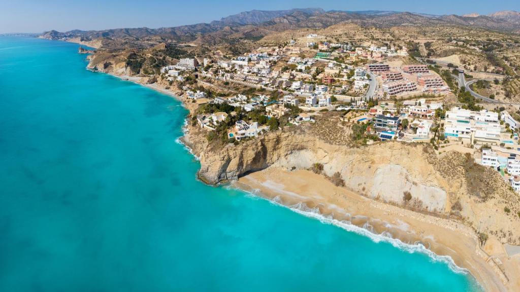 Costa de Villajoyosa (Alicante).