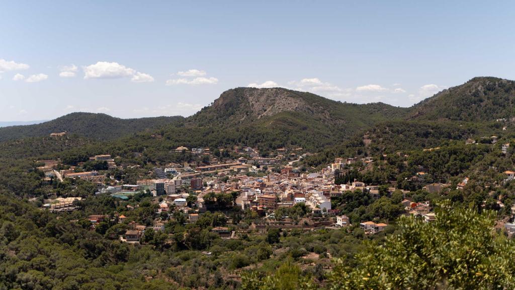 Vista aérea de Serra (Valencia). Turisme GVA