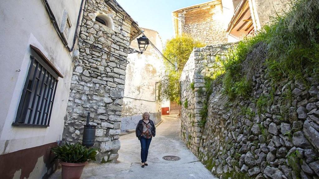 Una de las callejuelas del pueblo.