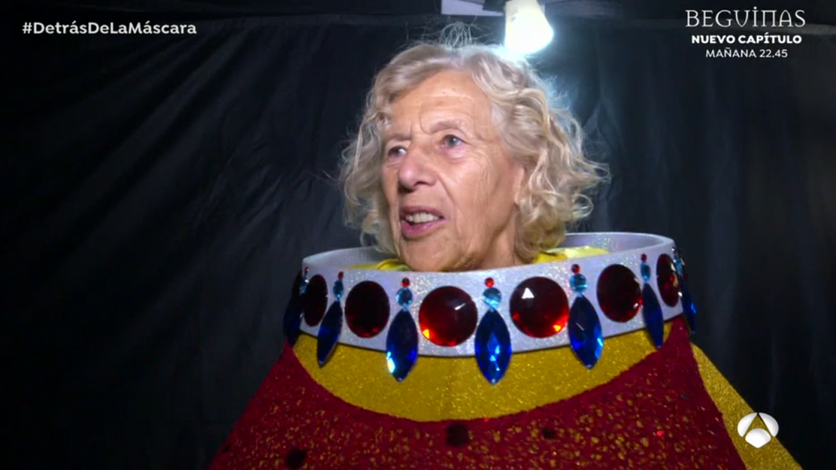 Manuela Carmena es Patita de Goma en 'Mask Singer 4'