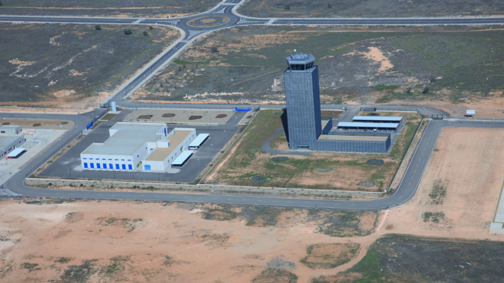 Aeropuerto de Ciudad Real. Foto: CRIA.