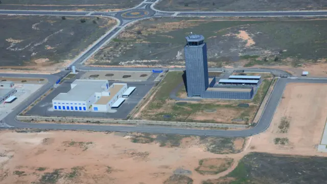 Aeropuerto de Ciudad Real. Foto: CRIA.