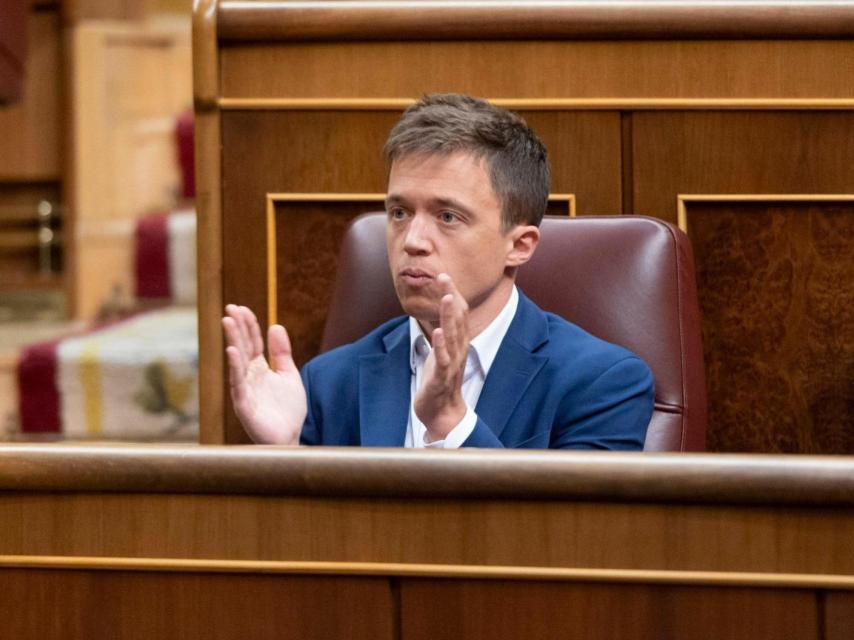 Íñigo Errejón en  el Congreso de los Diputados el pasado septiembre.