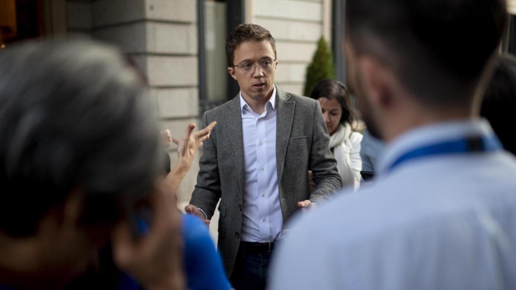 El portavoz de Sumar en el Congreso, Íñigo Errejón.