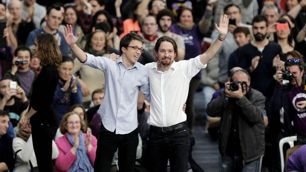 Íñigo Errejón y Pablo Iglesias, en una foto de archivo.