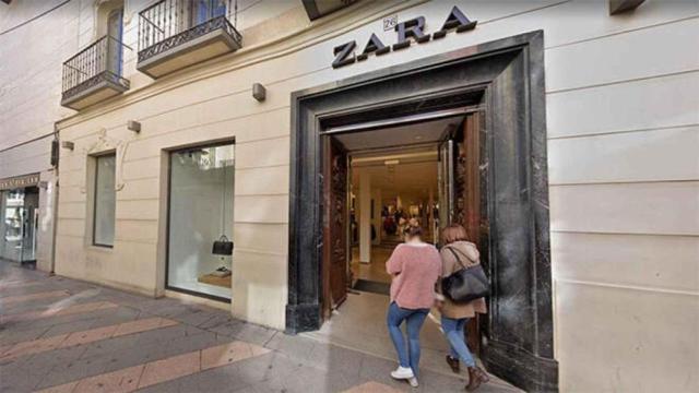 Fachada de Zara