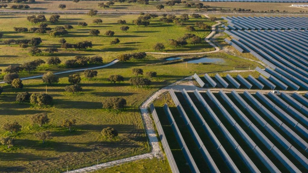 Planta solar de Statkraft en Extremadura.