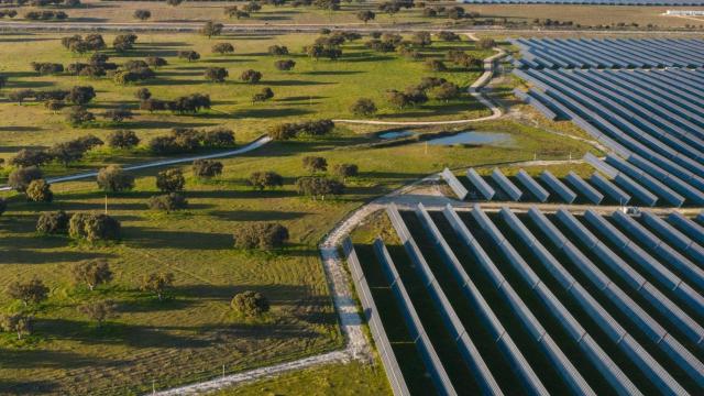 Planta solar de Statkraft en Extremadura.