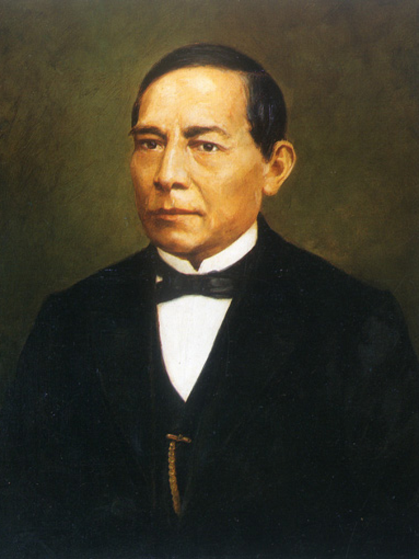 Benito Juárez, presidente de México en el siglo XIX.