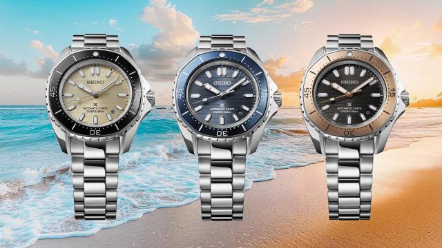 Nuevos relojes de buceo profesional de Seiko.