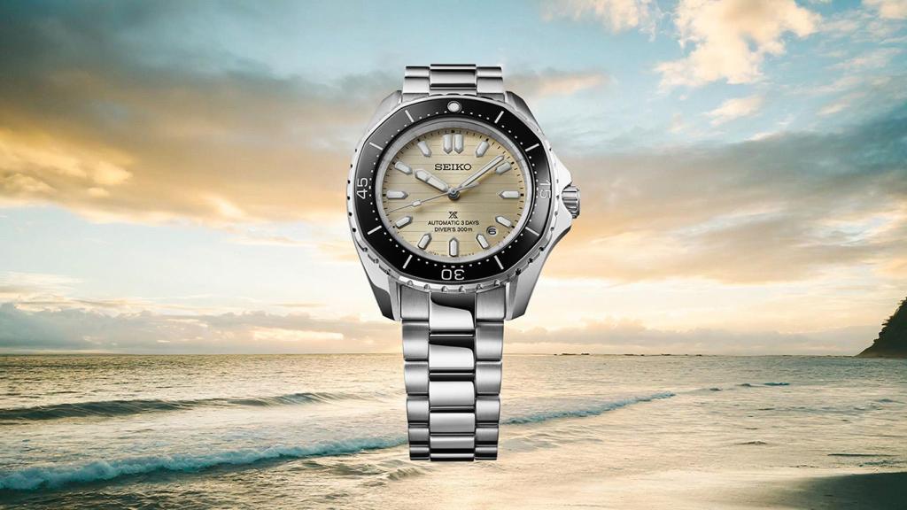 Seiko Prospex Diver's Coastline Dial.