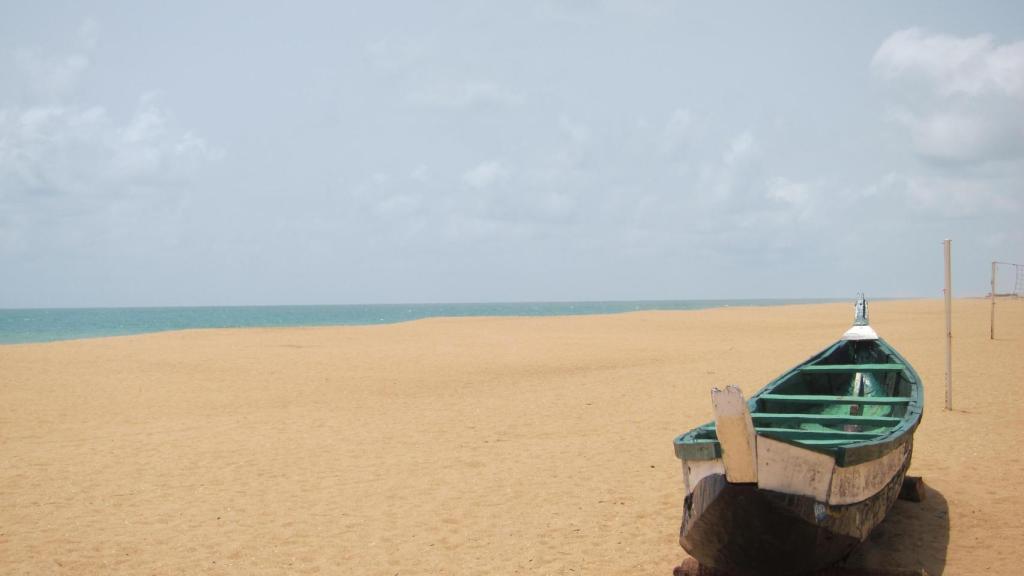 Imagen de archivo de un cayuco en las costas de Nuadibú, Mauritania.