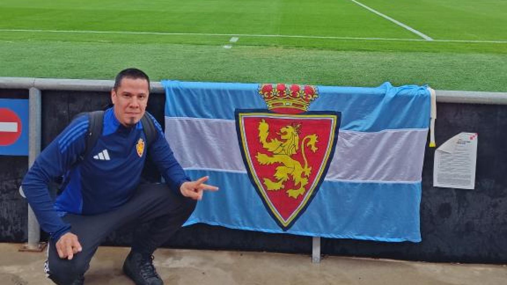 Gastón Castro, unas vacaciones adelantadas para viajar de Argentina a España y ver ganar al Real Zaragoza