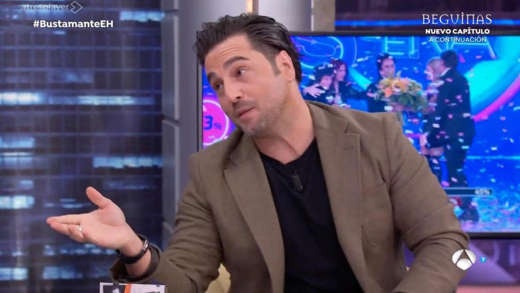 David Bustamante en 'El Hormiguero'.