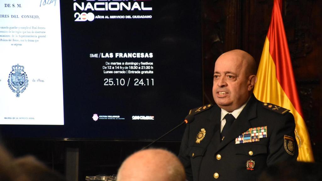 Juan Carlos Hernández, jefe superior de la Policía Nacional en CyL