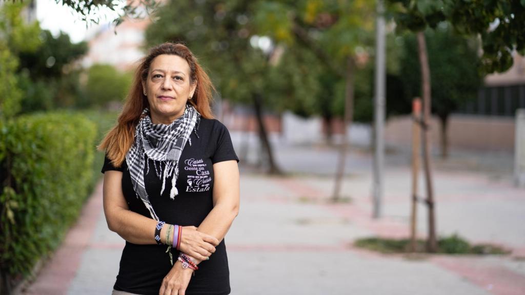 Rosa Feliz fotografiada en Madrid.