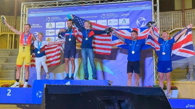 El talaverano Luis Manuel González se proclama subcampeón del mundo de triatlón