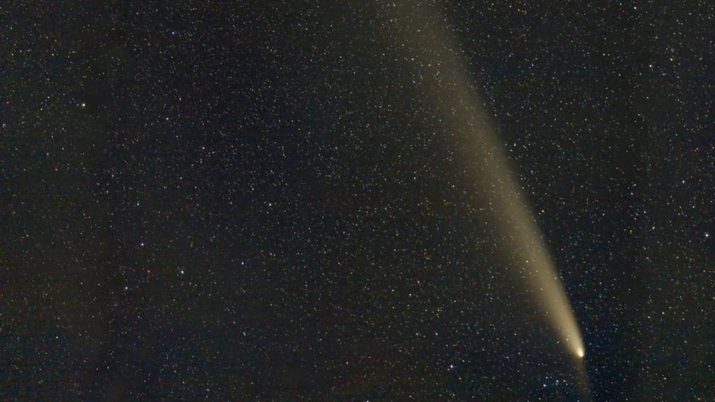 El cometa Tsuchinshan-Atlas a su paso por Guadalajara.