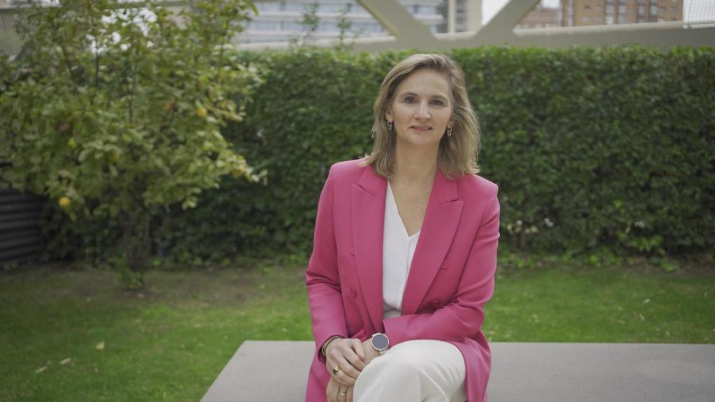 Paloma Martín posa antes de la entrevista con EL ESPAÑOL.