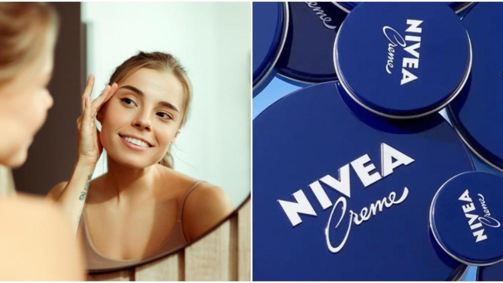 El truco de belleza con crema Nivea.