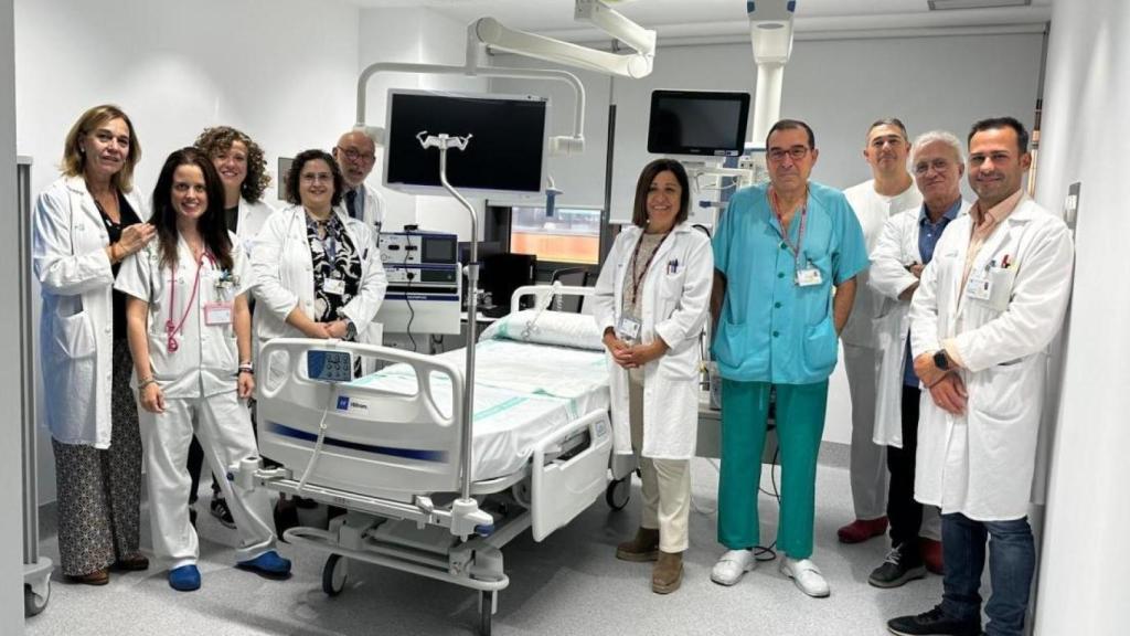 Equipo del Hospital Universitario de Guadalajara.