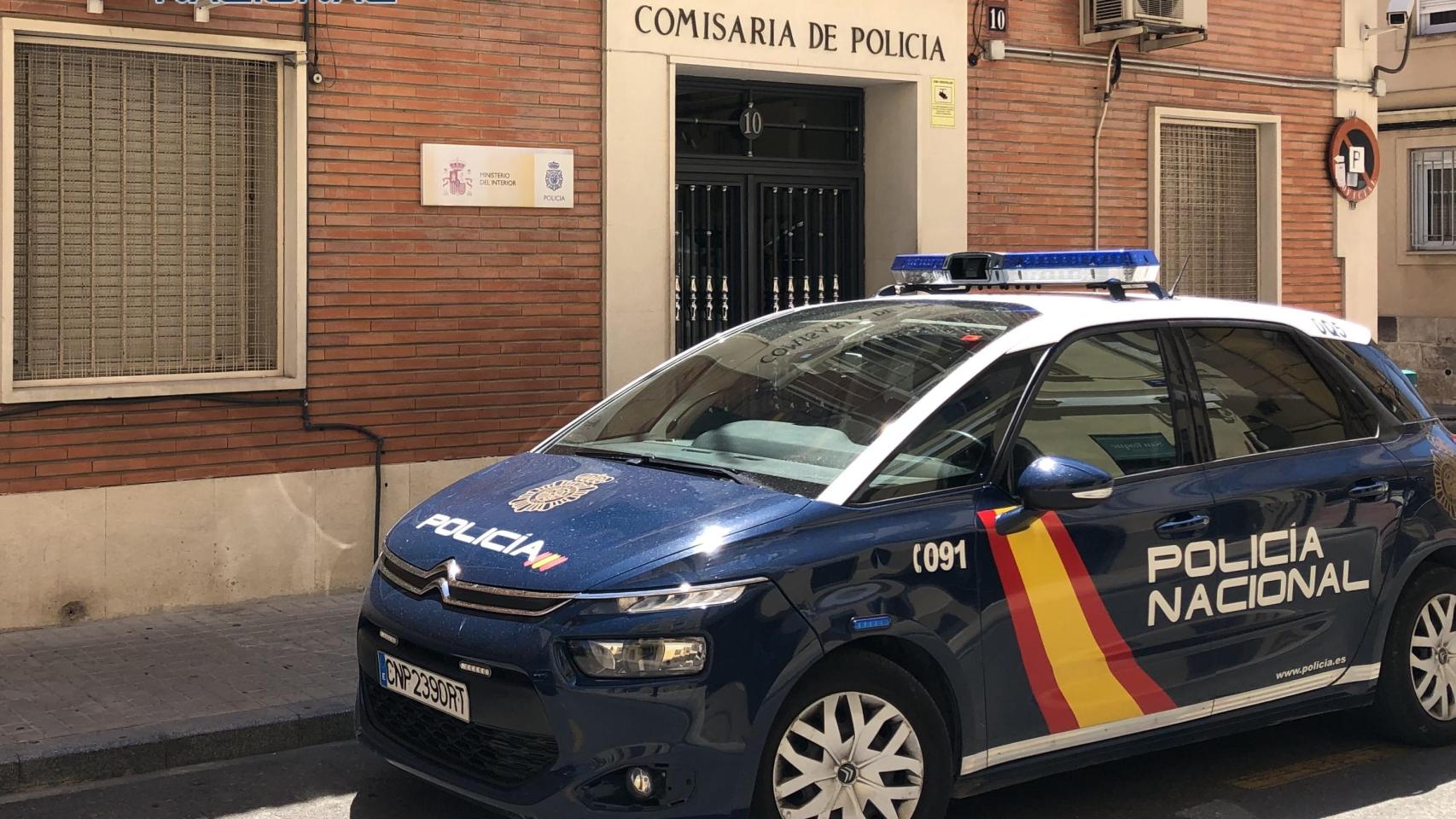 Imagen de archivo de un coche de Policía en Alcoy. Policía Nacional