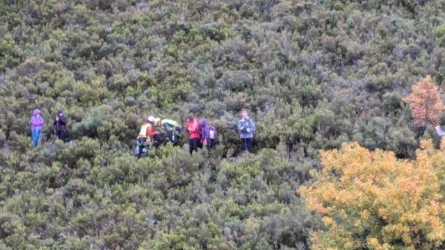 Rescatan a una mujer en Riaza