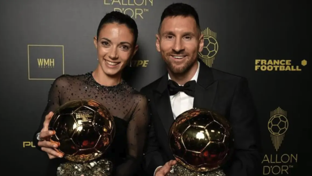 Aitana Bonmatí y Leo Messi, los ganadores del Balón de Oro 2023