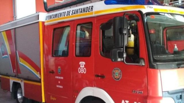 Camión de Bomberos Santander.