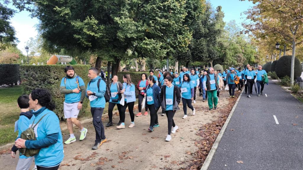 I Marcha Solidaria de ADACE en Ciudad Real.