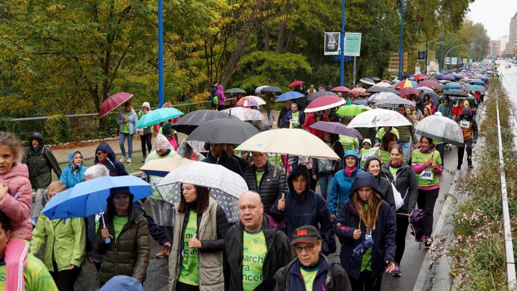 Celebración de la XIII Valladolid en Marcha contra el Cáncer