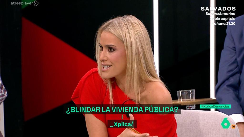 Afra Blanco en 'laSexta Xplica'.