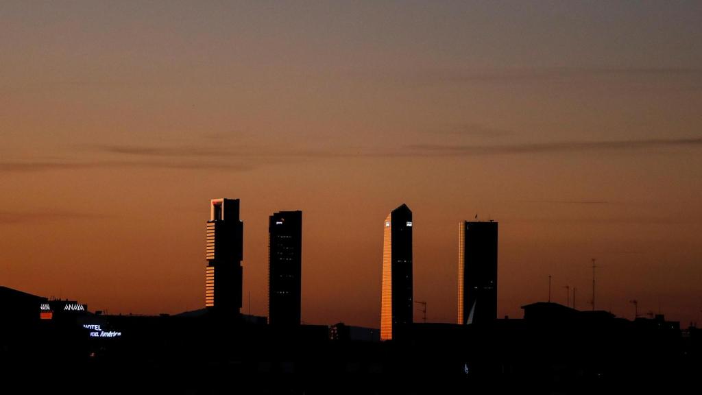 Las Cuatro Torres de Madrid.