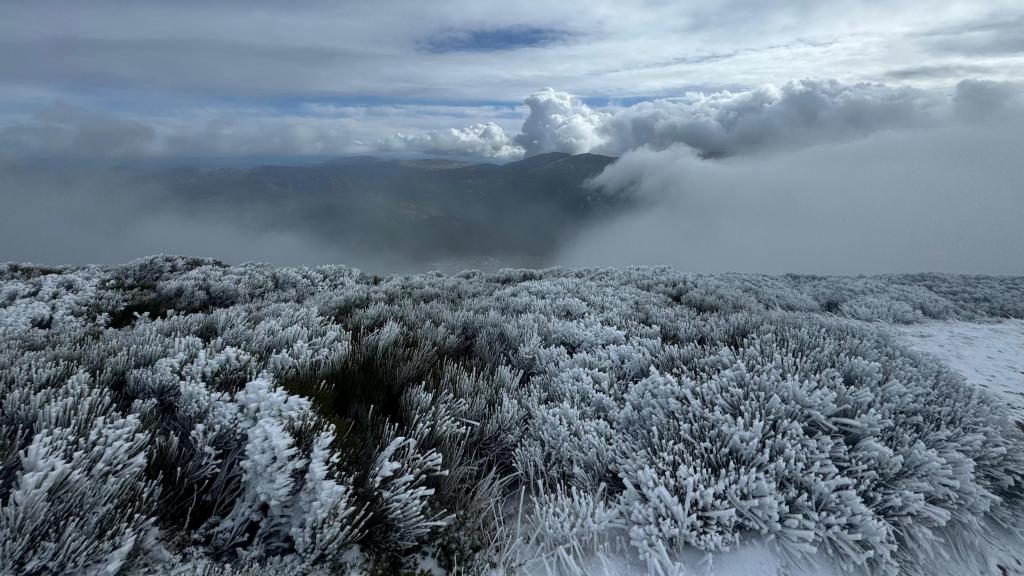 Imagen de Peñalara, en una fotografía realizada este fin de semana.