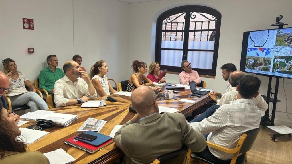 Foto de archivo de la Comisión de Planeamiento del Ayuntamiento de Toledo.