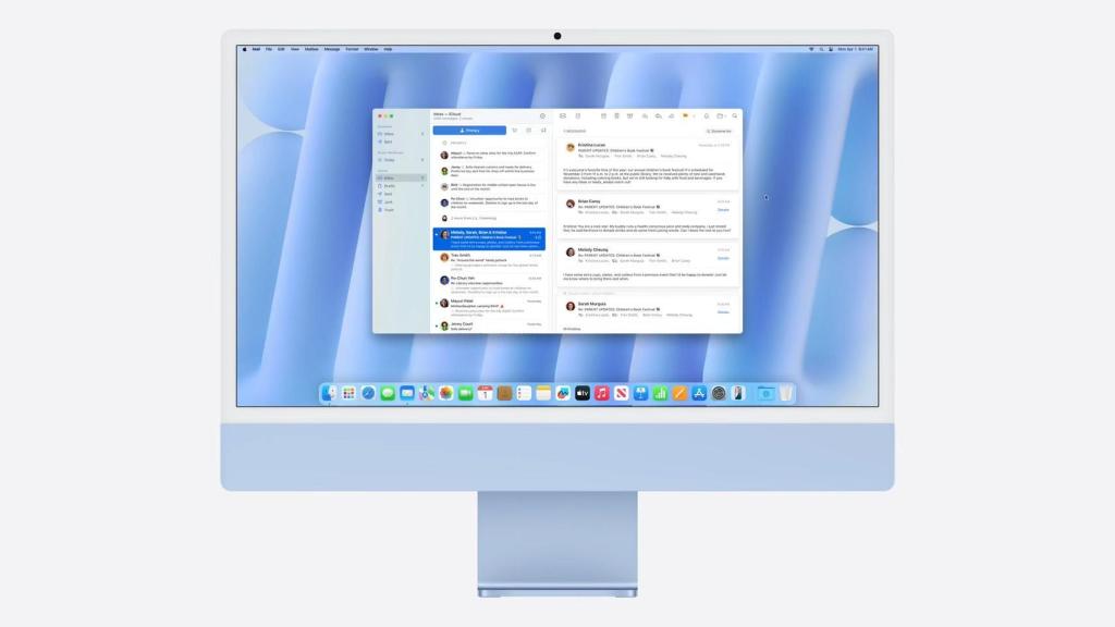 Mail en macOS.