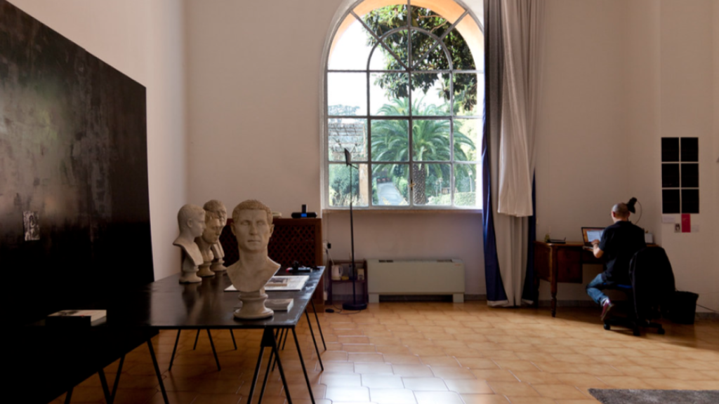 Uno de los talleres en la Academia de España en Roma. Foto: Academia de España en Roma